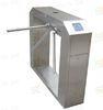 Fingerprint Tripod Turnstile Gate With RFID Bi-Direction Barrier Access