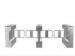 VIP Or Disabled Swing Gate Turnstile Sensor Barriers Shopping Mall Door