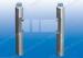 Automatic Post Supermarket Swing Barrier IR Sensor Bevel Swiping Card Gate