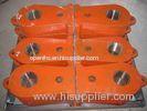 High Wear-resistant Castings , Crusher Hammer Castings Mn13 / Mn13Cr2