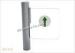 Intelligent Office Building Automatic Swing Barrier Gates Security Entrance