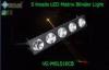 5 Heads LED Matrix Blinder Light Cool Effect for Show Can Show Digital And Letter