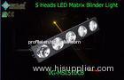 5 Heads LED Matrix Blinder Light Cool Effect for Show Can Show Digital And Letter
