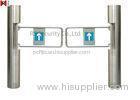 Security Automatic Cylinder double swing gate For Supermarket