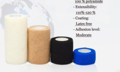 Non woven self-adhesive bandage