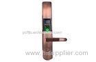 Keyless Password Biometric Fingerprint Door Lock 500 dpi for Villa / Apartment Security