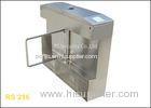 Bank Scenic High Security Intelligent Swing Gate Turnstile System Pedestrian