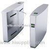 Enterprise Refectory Flap Gate Barrier IR Sensor High Security Turnstile System