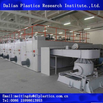 Plastic PP biaxial geogrid production line