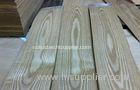 Natural Sliced Cut Ash Wood Veneer Flooring Yellow , Thin Wood Sheets