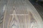 African Natural Crown Cut Teak Veneer With Black Triped Texture