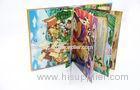 OEM Customized Pop Up Book Printing With 128gsm / 157 Glossy Art Paper