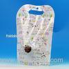 Reusable Colorful Printing Plastic Water Bag For Liquid With Butterfly