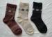 Short Cotton Warm Mens Wool Argyle Socks Indoor Leisure Style