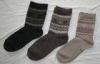 Thick Warm Argyle Cotton Mens Wool Socks With 22CM - 29CM Size
