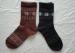 Warm Angora Single Leisure Mens Wool Socks Breathable For Hiking / Skiing / Camping