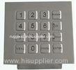 IP65 dynamic rated weatherproof keypad with 16 keys for Internet public phones