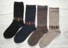 Anti Slip Soft Mens Wool Socks With Fashionable Jacquard For Sports