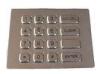 2mm long stroke metal stainless steel vending machine keypad for gas stations