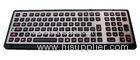 Small IP65 dustproof and waterproof panel mount keyboard with 103 key