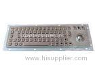 68 keys compact format IP65 static stainless steel ATM keyboard waterproof