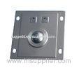 Mini rear panel mount 25mm Trackball Pointing Device with short stroke buttons