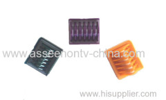 Medical polymer ligating clips