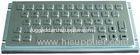 compact format IP65 dynamic Waterproof Panel mount industrial metal keyboard with 47key