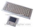 Vandal proof industial keyboard integrate touchpad pointing device USB or PS/2 interface