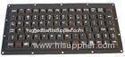 Customized Super slim indestructible keyboard with 81 key durable IP65 waterproof