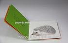 Colorful Hardcover Kids Board Book Printing Service With Aqueous Coating / Spot UV