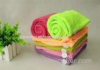 Super Absorbent Microfiber Towel Hair Turban Lime Green Red Hair Drying Hat