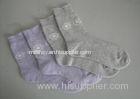 Pure Color Terry-loop Socks , Angora Wool Cotton Socks with Hand Link For Ladies