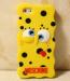 2015 China cheap wholesale Spongebob squarepants shape silicone mobile phone case cover for iphone