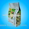 Custom Printed Laminated Stand Up Pouch Snack Food Packaging Bags With Flat Bottom