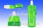 Plastic Recyclable Foldable Water Bag With Carabiner For Camping