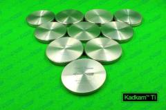 Dental Titanium milling discs CAD/CAM Titanium milling blocks Gr5 Gr2 Kadkam Ti