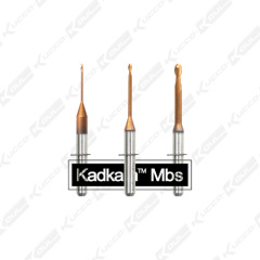 Dental milling burs Diamond coated milling burs for CAD/CAM materials mill Kadkam Mbs