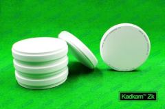 Dental Zirconia Discs CAD/CAM zirconia milling block Kadkam Zk dental zirconia blank