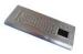 Easy clean long stroke kiosk industrial keyboard with touchpad , 68 key