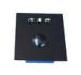Top panel black stainless steel waterproof industrial mouse with trackball