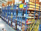 Multi - Layer Powder Coating Rack Supported Mezzanine Floor With Walkways