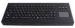 Movable black illuminated Industrial Keyboard With Touchpad Desktop version