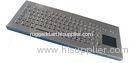 Compact Format Desktop Industrial Keyboard With Touchpad / SS keyboard
