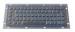 64 keys USB stainless steel industrial pc keyboard / compact illuminated keyboard