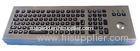 106 Keys military metal Industrial Keyboard With Trackball backlit illuminated