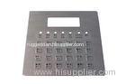 24 keys dynamic customized led 304 stainless steel keypad waterproof