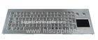 Washable Stainless Steel mechanical keyboard with touchpad , 103 Keys