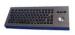 Waterproof IP65 Desktop Industrial Keyboard With Trackball / rollerball keyboard