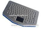 Long stroke 2.0mm industrial metal external keyboard with touchpad , 92 key